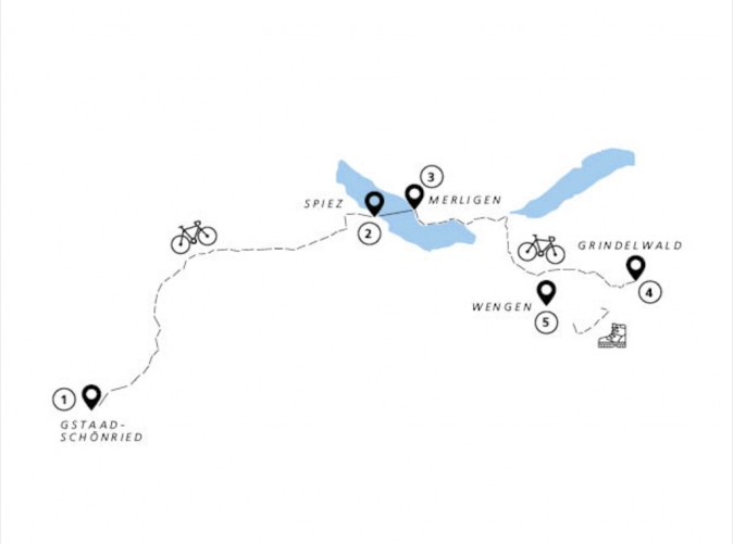 84_Best of Berner Oberland_Map Private Selection Hotels - Schoene Aussichten Touristik